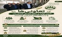 تعاونی‌ها؛ بازوی توانمند تولید و حلقه اتصال کشاورزان با دستگاه‌های اجرایی